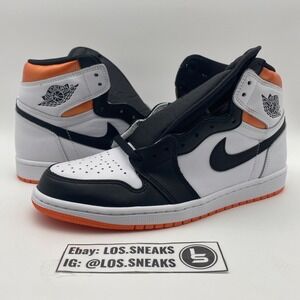 Size 10 - Jordan 1 Retro High Electro Orange (555088-180)